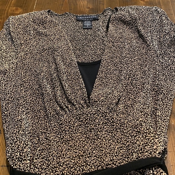 CONNECTED APPAREL BROWN BELTED MIDI DRESS - Picture 12 of 13